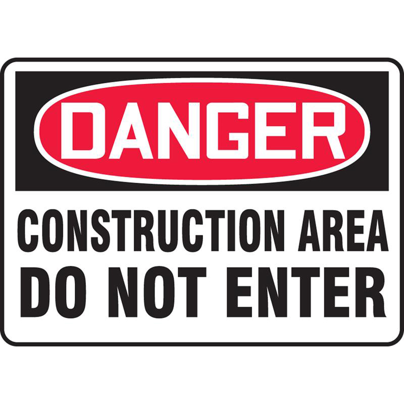 Construction - Safety Signs | goSafe